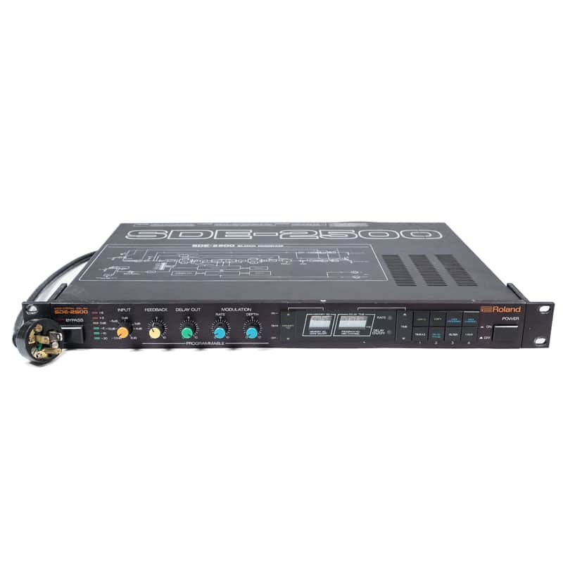 【美品】Roland SDE-2500 ローランド デジタルディレイ ⑦ Roland SDE-2500 MIDI Digital Delay | Reverb