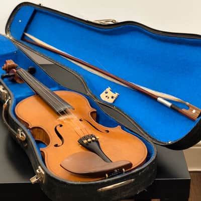 Antique violin. Bohuslav Lanter. Bohuslav Lantner 1910 - Natural Varnish image 3