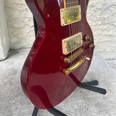 Gibson Les Paul Standard Double Cut Plus (24-fret) 2006 - Trans Red image 11