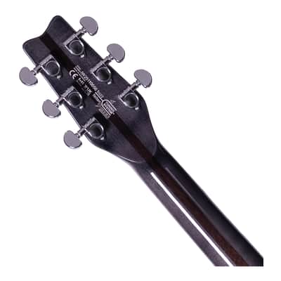 Washburn Hawk Electric Guitar - Trans Black - Open Box image 5