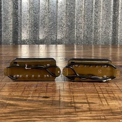 ESP Designed LTD LH-100 7 String Humbucker Guitar Pickup Neck & Bridge Set Black Used image 2