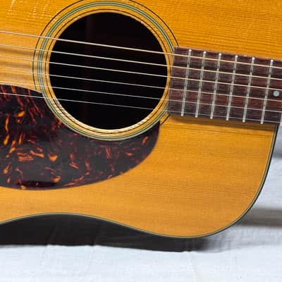 Martin D-18 d18 Dreadnought Acoustic Guitar with Case 1963 image 6