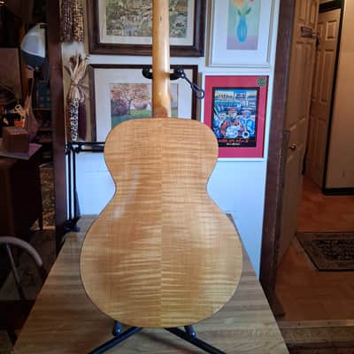 ~~Blond FLAMED 1950's Old Kraftsman Kay Archtop Guitar SOUNDS GREAT~~ image 8