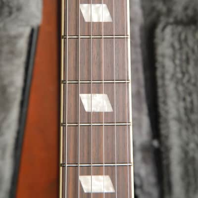 Epiphone Bonehead Riviera Dark Tobacco Burst Semi-Hollow Electric Guitar image 4