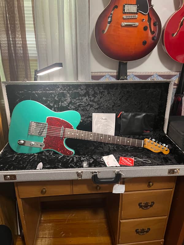 Fender Susan Tedeschi Telecaster 2025 - Aged Caribbean Mist image 1