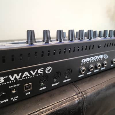 Groove Synthesis 3rd Wave 8M 8-Voice Desktop Synthesizer 2025 - Present - Blue image 14