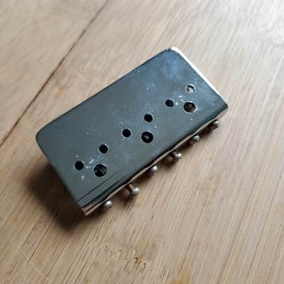 1970s Fender Stratocaster Telecaster Hardtail Bridge 027037 Saddles image 3
