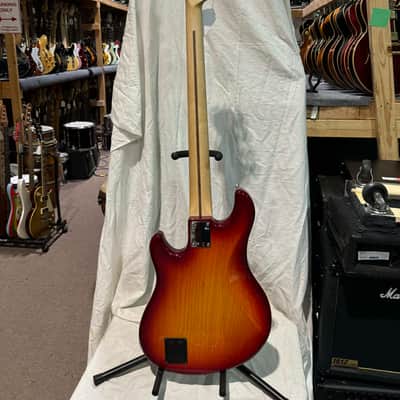 Fender Deluxe Dimension Bass IV 4-string Bass 2014 - Aged Cherry Burst / Rosewood fingerboard image 4