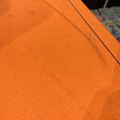 Tom Petersson's Cheap Trick, Orange PPC212 2x12 Bass Cabinet. Stage Played! Signed! (TP #8) image 13