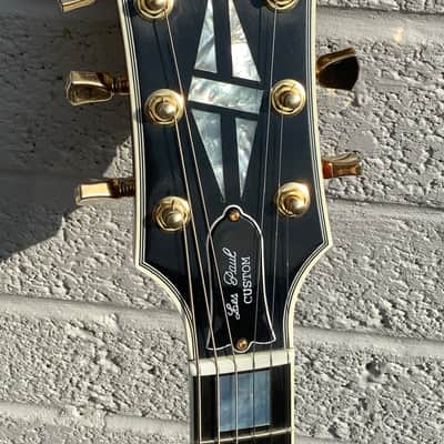 Gibson CustomShop, Les Paul Custom III, Translucent Red, 2010s image 6