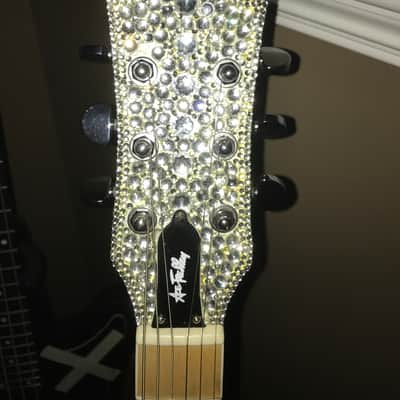 Ace Frehley Les Paul Smoking Guitar Rhinestone KISS BONUS!!! image 4