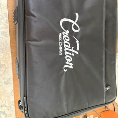 Creation Music Company Aero 18 Pedalboard w/Aero Riser 18 and Soft Case - Black Powder Coat image 1