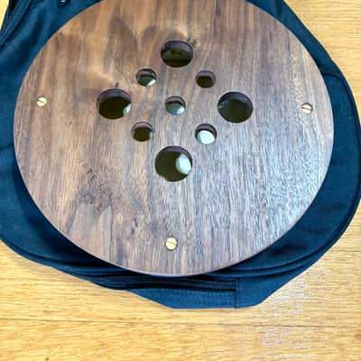 Calkins Banjo Mountain 2020 - Walnut w/ Gigbag + extra friction pegs image 9