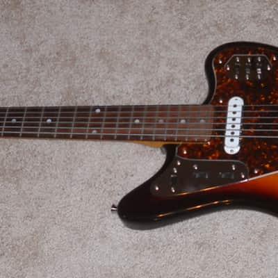 2005 Fender Jaguar Baritone Custom Bass VI Crafted in Japan image 4