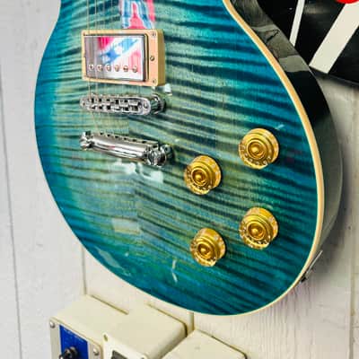 Gibson Les Paul Standard Plus 120th Anniversary 2014 - Ocean Water Perimeter image 3