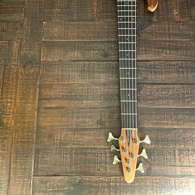 Tune Zi-III 6 String Bass Les Claypool Vintage Made in Japan 1991 Natural Walnut image 16