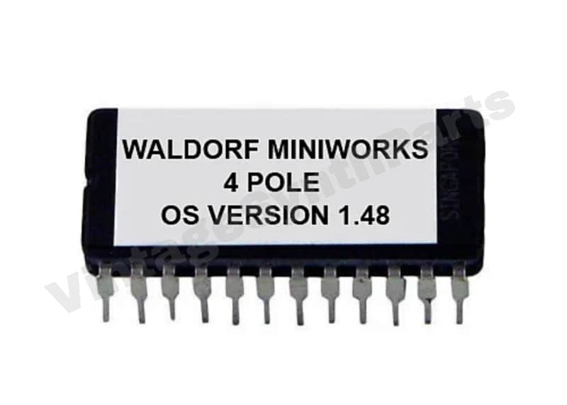 Waldorf Miniworks 4 Pole Filter Eprom Rom Os Version 1.48 Firmware Upgrade image 1