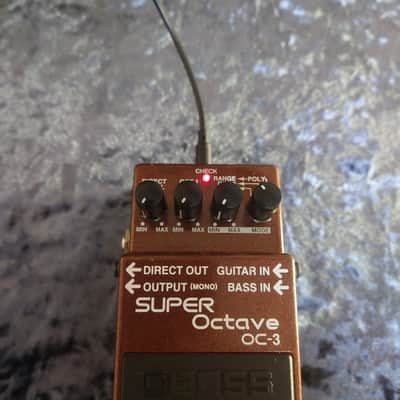 Boss OC-3 Super Octave (Dark Gray Label) 2003 - Present - Brown image 9