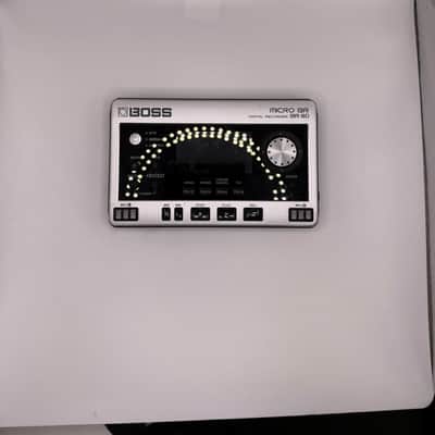 Boss Micro BR Digital Recorder 2000s - Silver / Black image 2