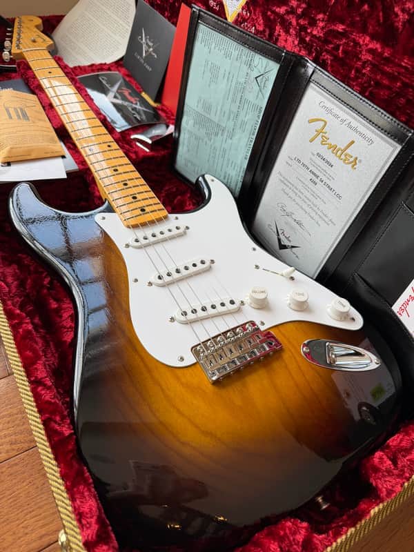 2024 Fender Custom Shop ‘54 Stratocaster 70th Anniversary Limited 2 Color Sunburst image 1