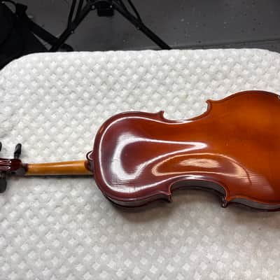 VINTAGE LIDL HAND CRAFTED IN LUBY CZECH REPUBLIC 3/4 VIOLIN MODEL 220 CASE/BOW image 6