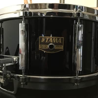 Tama AW316 Heavy Birch Snare 88' 1988 Piano Black Artstar Granstar Artwood image 1