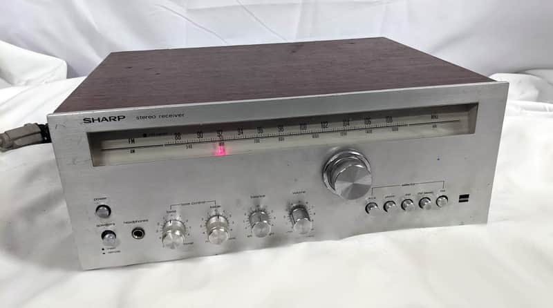 Rare Vintage Sharp SA-120 Stereo FM/AM/FM-Stereo HiFi Receiver image 1