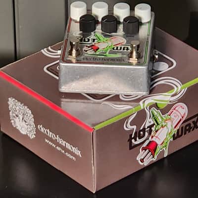 Electro-Harmonix Hot Wax Dual Overdrive White image 2