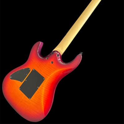 Aria Pro II MA- 28 90βs - Cherry Burst Dinky image 4