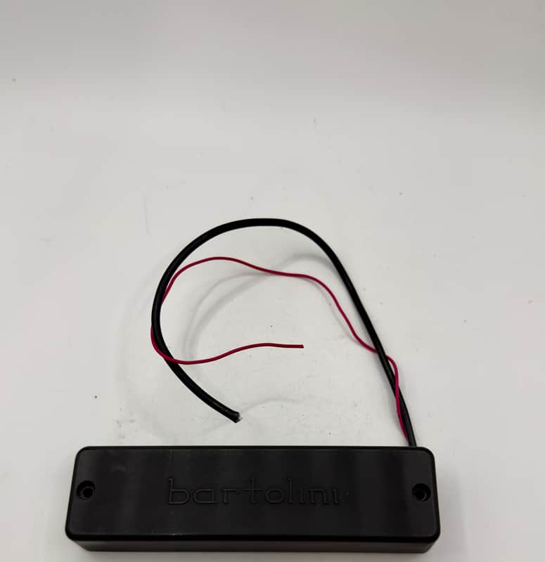Bartolini 108P47TE 7 String Bass Soapbar Pickup 1990's - Black image 1