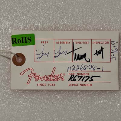 Fender Custom Shop Jazzmaster Relic with matching headstock - rare & unplayed Arctic White finish image 8