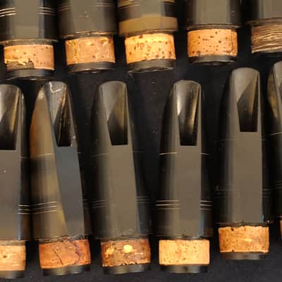 39 Clarinet Mouthpieces Buffet Crampon Low Logo (Chedeville) Rare Good State image 21