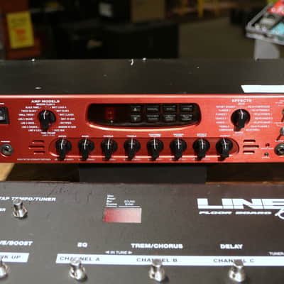 Line 6 POD Pro Rackmount Multi-Effect and Amp Modeler 2000s - Red image 2