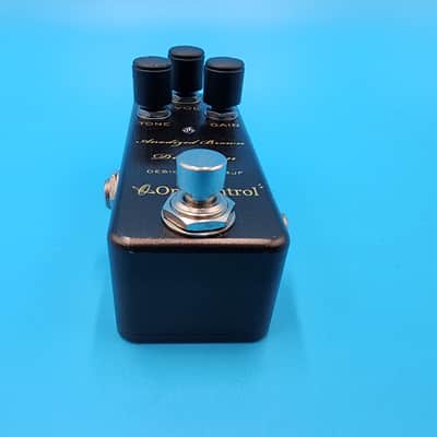One Control Anodized Brown Distortion 2010s - BrownOne Control Anodized Brown Distortion Guitar Effect Pedal Designed BJF Bass image 7