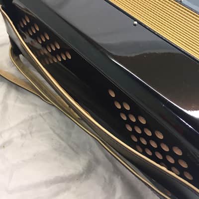 Vintage 1960's Hohner Verdi III M Accordion 120 Bass 9 Treble 3 Bass Reeds image 10