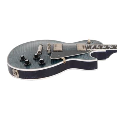 Gibson Custom Les Paul Custom Murphy Lab Heavy Aged AAAA Flame Top - Nordic Blue image 5