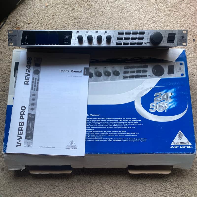 Behringer V Verb Pro ( Rev2496 ) - Like new - FREE SHIPPING image 1