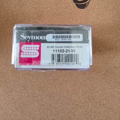 Seymour Duncan SH-6b Duncan Distortion Bridge Humbucker - White image 3