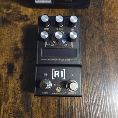 Walrus Audio Mako R1 MKII High-Fidelity Stereo Reverb 2024 - Present - Black