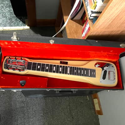 1974 Fender "Champ" Student 6-String Lap Steel Guitar - Blonde image 1