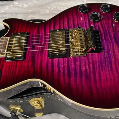 NEW! Gibson Custom Les Paul Axcess Standard Figured Top Floyd Rose Electric Guitar - Greatest Hits II - Authorized Dealer - Tri-Berry Burst - WOW! 8.45lbs - G07676 image 9