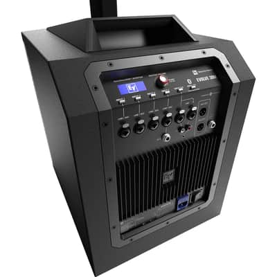 Electro-Voice EVOLVE 30M Powered Portable DJ PA Column Speaker System Black image 15