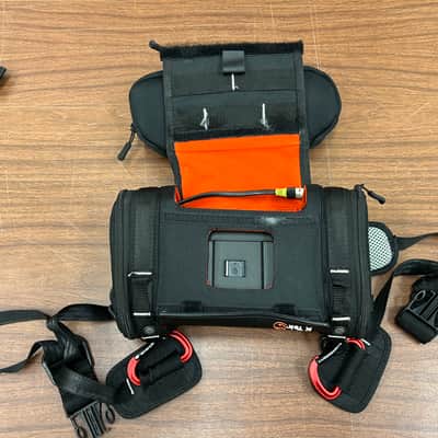 TASCAM DR-701D PCM Field Recorder with K-Tek Stingray MixPro Audio Bag and KSWB1 Waist Belt Kit image 4