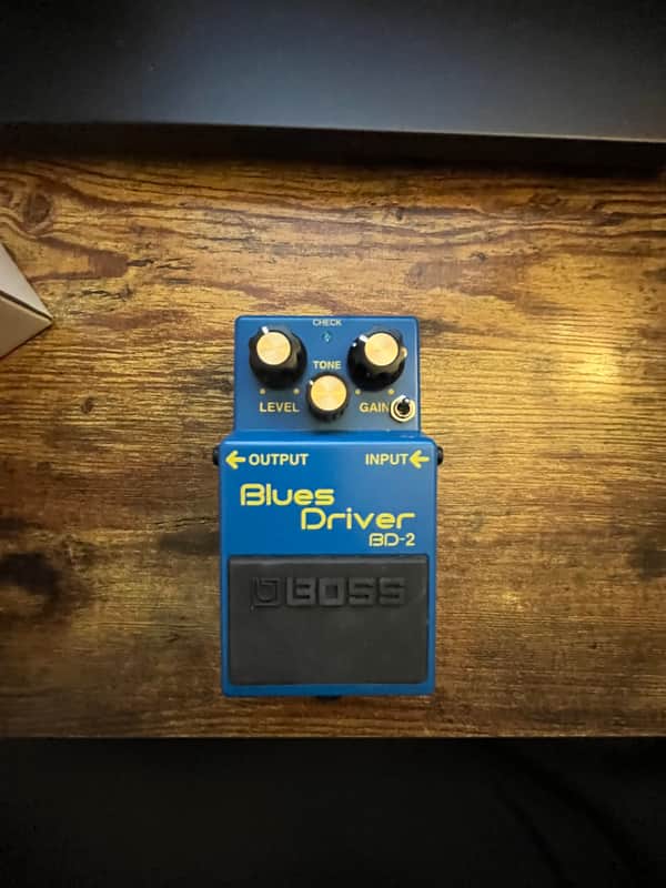 Keeley Boss BD-2 Blues Driver Overdrive with Phat Mod 2010s - Blue
