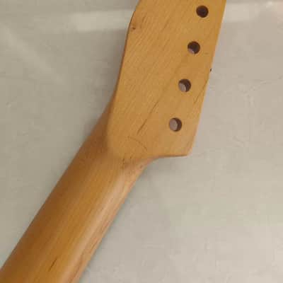 Roasted Maple TL Guitar Neck with Rosewood Fretboard - 21Fret image 2