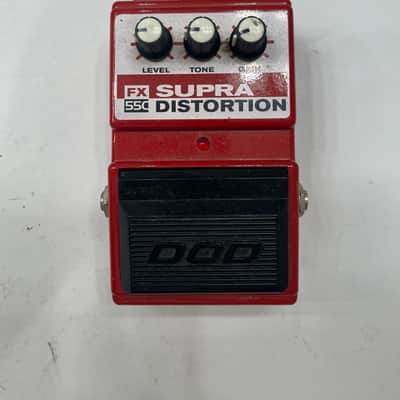 DOD Digitech FX55C Supra Distortion Rare Vintage Guitar Effect Pedal + Box image 2