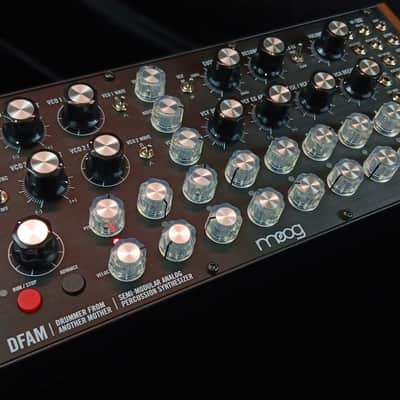 19-Piece Moog-Inspired Aftermarket DFAM Knob Kit New Production - Clear/Aluminum image 12