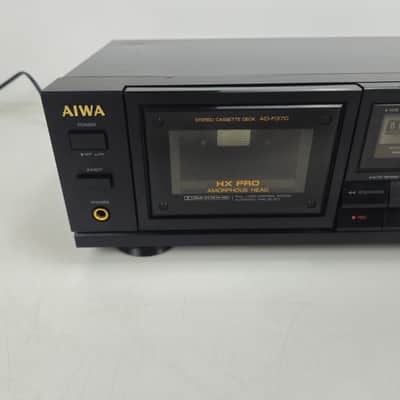 Aiwa - AD-F370 - Stereo Cassette Deck - New Belts image 5