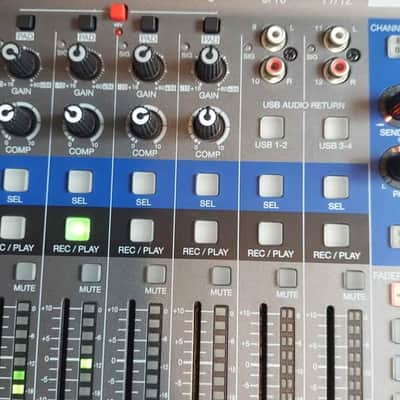 Zoom LiveTrak L-12 Digital Mixer / Recorder 2010s - Grey / Blue image 4