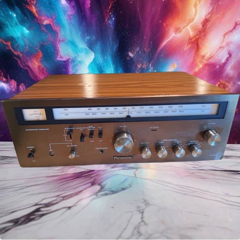Vintage Panasonic RA-6100 35WPC Integrated Stereo Receiver Cleaned & Serviced🎶 image 1